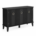 Credenza in Legno con Dettagli in Metallo